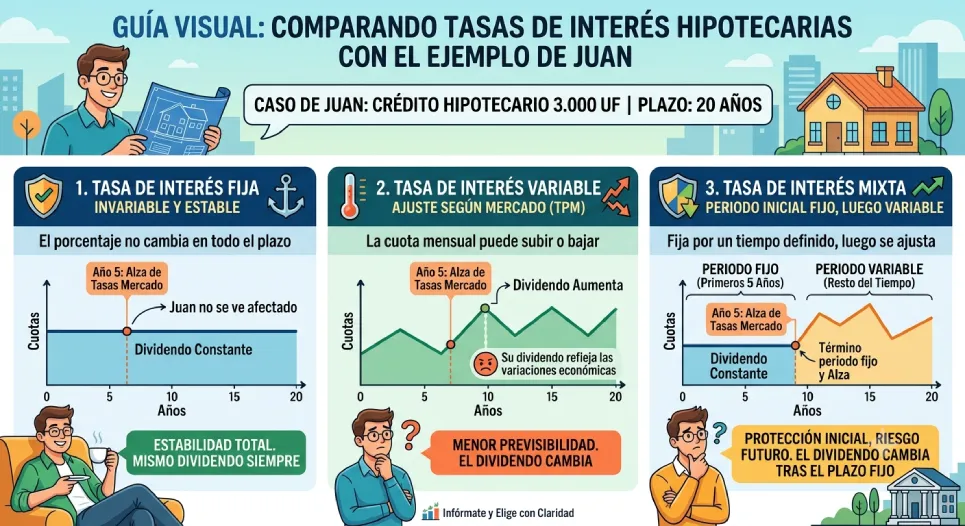 ¿Cuáles son los tipos de tasas de interés que existen?
