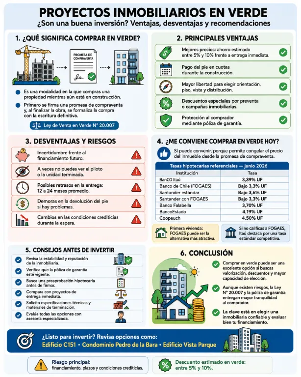 Proyectos inmobiliarios en verde: ¿Son una buena inversión? 